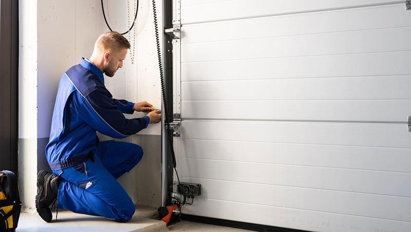 Garage door maintenance