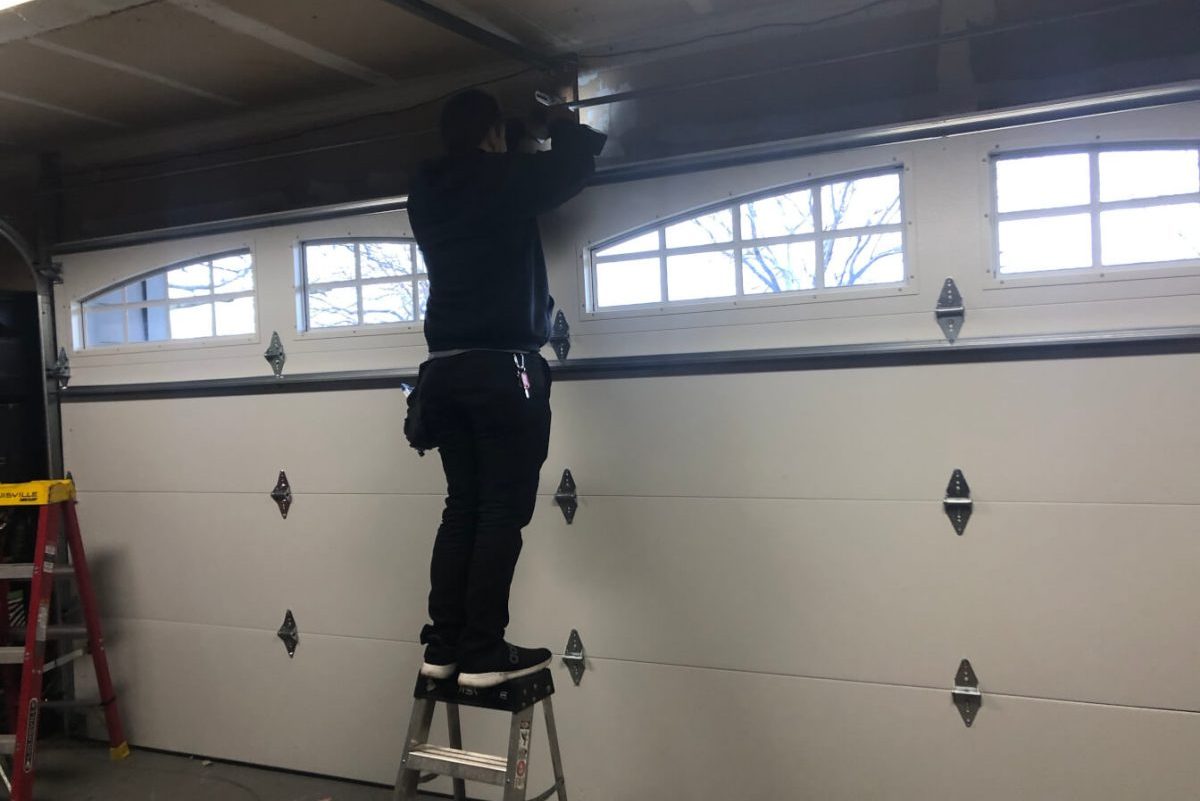 Garage door safety inspection and maintenance