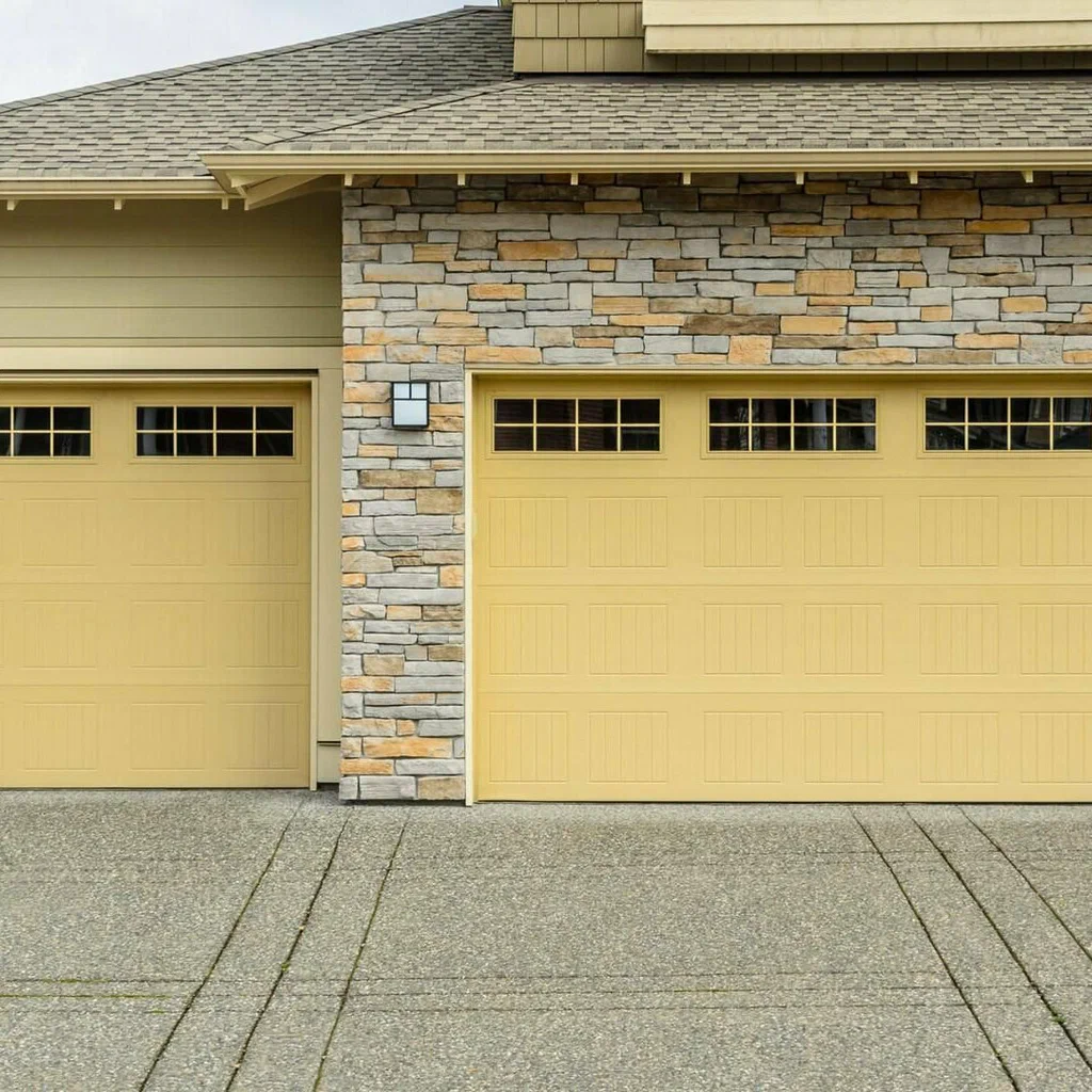 Commercial garage door repair technician