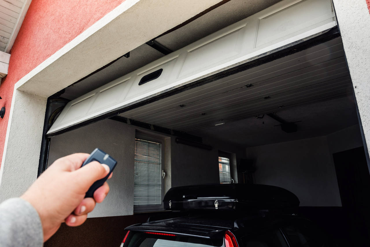 Garage door material options